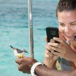 girl taking picture