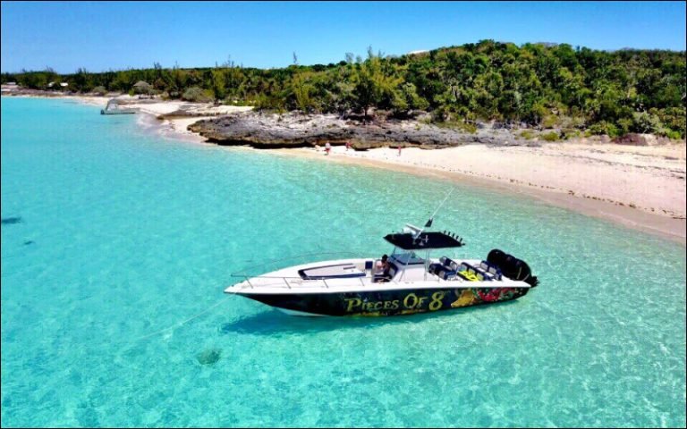 Nassau to Harbour Island Bahamas with piecesof8tours boat